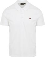 Napapijri Ealis Polo Wit maat 3XL Heren, Kleding | Heren, Verzenden, Wit, Nieuw, Overige maten