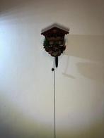 Klok - Hout, Messing - 1950-1960, Antiek en Kunst, Antiek | Klokken