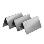 GGM Gastro | Taco/sandwich houder - 120x150mm - Chroom |, Verzenden