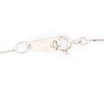 Zonder Minimumprijs - Ketting met hanger - 18 karaat Witgoud