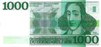 Bankbiljet 1000 gulden 1972 Spinoza Prachtig, Postzegels en Munten, Bankbiljetten | Nederland, Verzenden