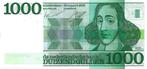 Bankbiljet 1000 gulden 1972 Spinoza Prachtig, Postzegels en Munten, Verzenden