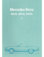 1984 MERCEDES BENZ SL BROCHURE ENGELS, Nieuw, Author