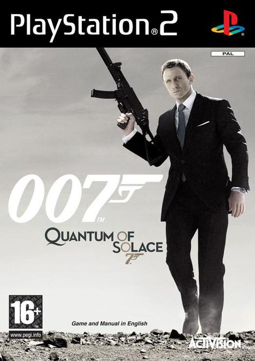 James Bond Quantum of Solace (PlayStation 2), Spelcomputers en Games, Games | Sony PlayStation 2, Gebruikt, Vanaf 12 jaar, Verzenden