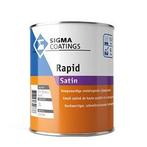 Sigma Rapid Satin - Wit - 2,5 liter (Lakverf), Wit, Nieuw, Ophalen of Verzenden, Lak