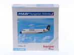 Schaal 1:500 Herpa 509275 Malev Hungarian Airlines Fokker..., Hobby en Vrije tijd, Modelbouw | Vliegtuigen en Helikopters, Ophalen of Verzenden