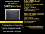 Solar Zonne-screens Actie tot 28 Februari 25% Korting, Rolluiken of Luiken