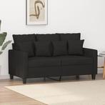 Compacte Zwarte Bank - OP=OP! 120 cm breed (tweezitsbank), Huis en Inrichting, Banken | Bankstellen, 75 tot 100 cm, Ophalen of Verzenden