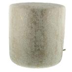 Poef Claudi Onedy Off White - Ø 42x48cm, Huis en Inrichting, Nieuw