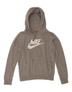 NIKE Mens Graphic Hoodie Jumper XS Grey Cotton, Verzenden, Nieuw