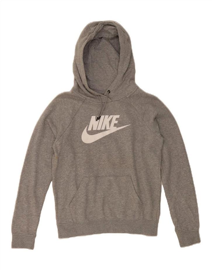 NIKE Mens Graphic Hoodie Jumper XS Grey Cotton, Kleding | Heren, Truien en Vesten, Verzenden