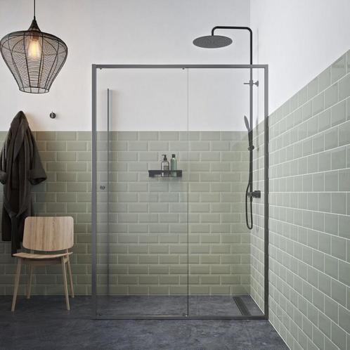 Aanbieding: Schuifdeur Sealskin Contour met Zijwand, Doe-het-zelf en Verbouw, Sanitair, Ophalen of Verzenden