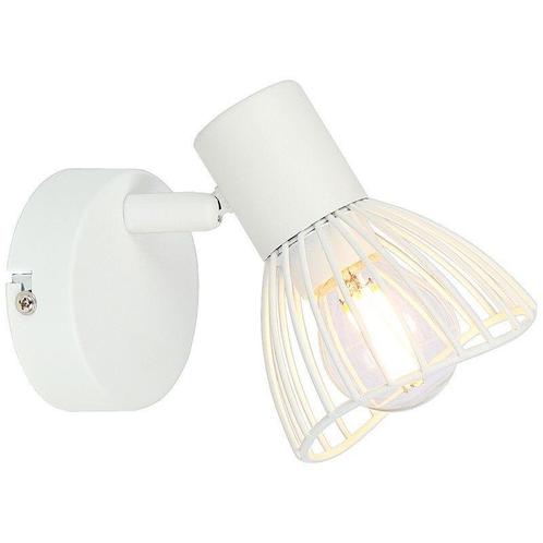 Moderne wandlamp wit, Aina, Huis en Inrichting, Lampen | Wandlampen, Nieuw, Metaal, Ophalen of Verzenden