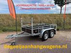 Degelijke Syma dubbelas bakwagens 257 x 131cm compleet, Ophalen, Nieuw