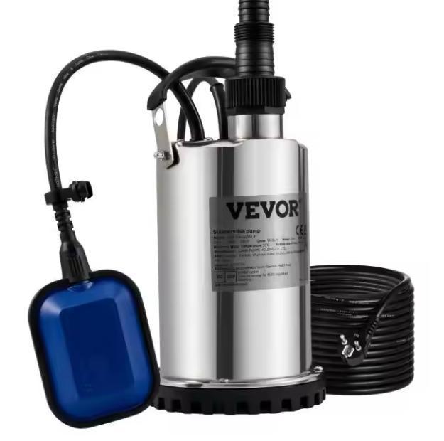 Dompelpomp Waterpomp 550-2200W zwembad kelder bubbelbad, Tuin en Terras, Zwembad-toebehoren, Nieuw, Verzenden