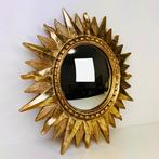 Spiegel- Convex Zonnespiegel Sunburst verguld - Glas,