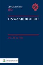 Onwaardigheid / Ars notariatus / 182 9789013174977, Verzenden, Zo goed als nieuw, M. de Vries