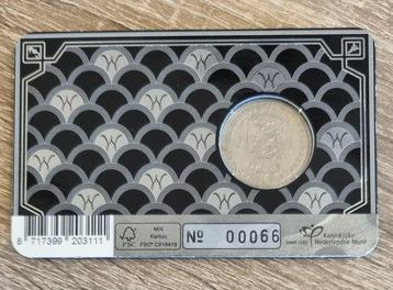 Nederland. 1908 / Historische coincard zilveren eerste 1/2 beschikbaar voor biedingen