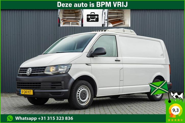 Volkswagen Transporter T5 2.0 TDI L1H1 | Koelwagen | Dag en, Auto's, Bestelauto's, Lease, Handgeschakeld, Wit, Grijs, Diesel, Euro 6