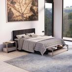 Boxspring Seattle - 180x200cm - Zwart, Huis en Inrichting, Slaapkamer | Bedden, Verzenden, Nieuw