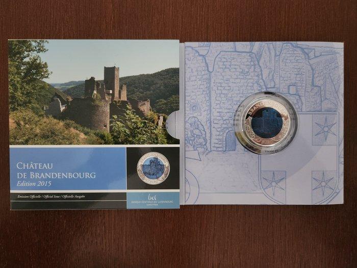 Luxemburg. 5 Euro 2015 Chateau de Brandenburg Proof, Postzegels en Munten, Munten | Europa | Euromunten