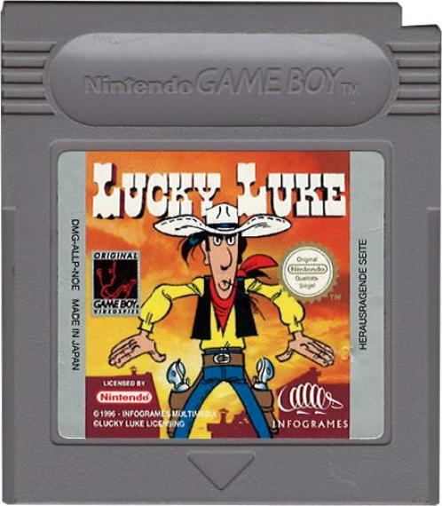Lucky Luke (losse cassette) (Gameboy), Spelcomputers en Games, Games | Nintendo Game Boy, Gebruikt, Verzenden