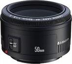 Canon EF 50 mm F1.8 II 52 mm filter (geschikt voor Canon EF), Telelens, Gebruikt, Verzenden