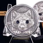 Mongolië. Silver .999 1 Oz. - 500 Tögrög (Sable) with 2