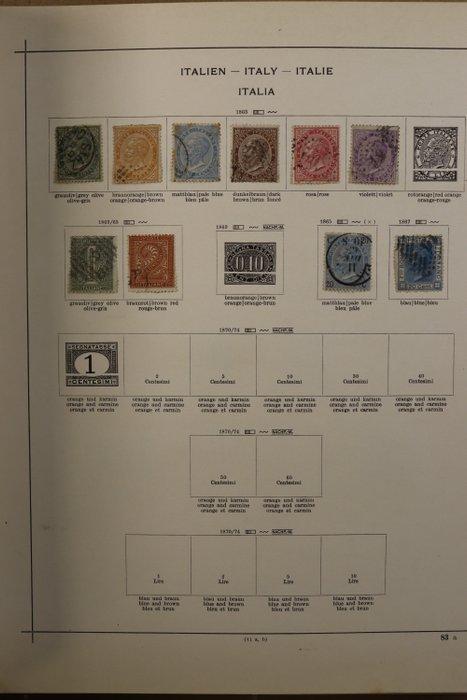 Europese landen 1851/1947 - Collectie in Schaubek, Postzegels en Munten, Postzegels | Amerika