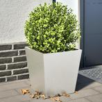 vidaXL Plantenbakken 2 st 40x40x40 cm roestvrij staal, Verzenden, Nieuw, Metaal