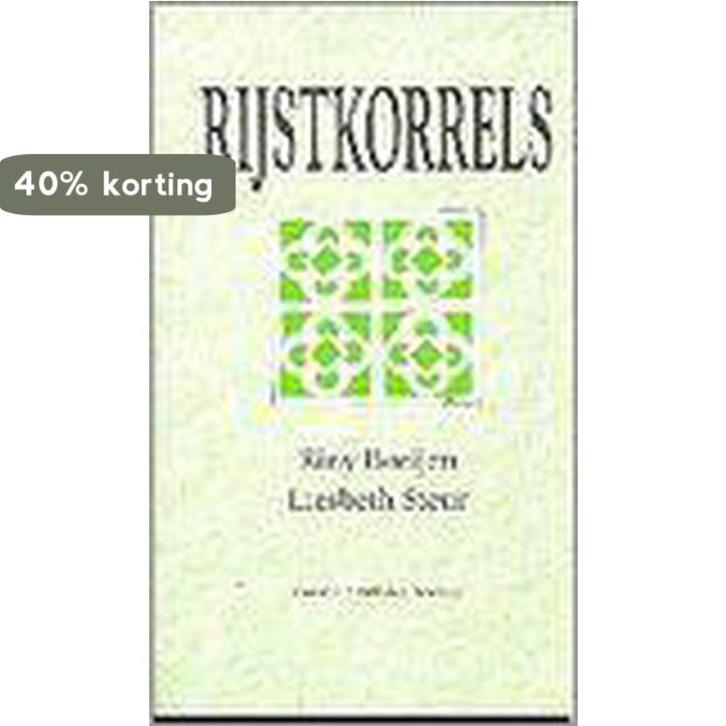 RIJSTKORRELS. 9789075888010 R. Boeijen, Boeken, Literatuur, Gelezen, Verzenden