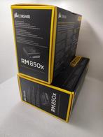 Corsair RM850x 850W PC Voeding, 80 PLUS Gold, Complete Doos, Verzenden, Zo goed als nieuw
