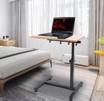 Laptopbureau met wielen – verstelbaar en kantelbaar blad, Computers en Software, Laptoptafels, Verzenden, Nieuw