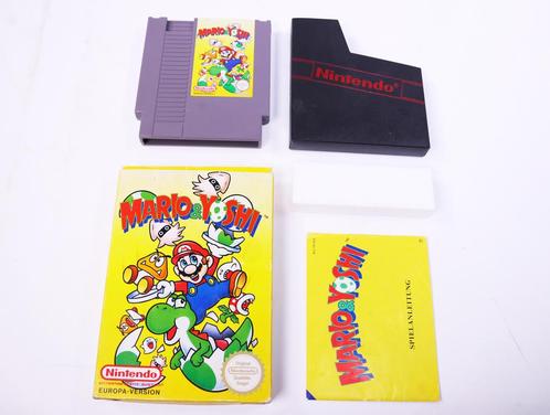 NES - Mario & Yoshi - Boxed CIB (B-Grading), Spelcomputers en Games, Games | Nintendo NES, Ophalen of Verzenden