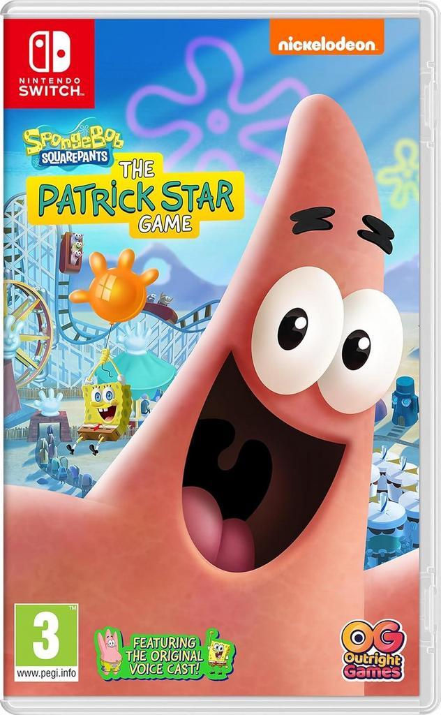 Switch SpongeBob SquarePants: The Patrick Star Game, Spelcomputers en Games, Spelcomputers | Nintendo Switch, Zo goed als nieuw