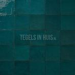 Handvorm wandtegel river 13x13 quetzal donker blauw glans, Ophalen, Nieuw, 10 m² of meer, Wandtegels