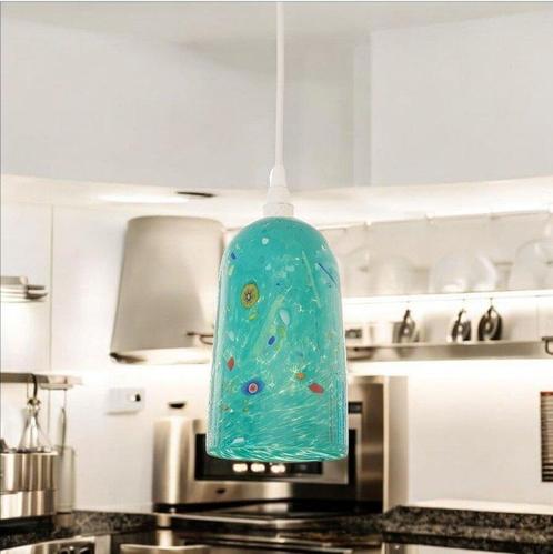 Plafondlamp - Glas, Antiek en Kunst, Antiek | Lampen