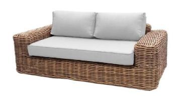 Meera - 2-Zits Loungebank - Wicker - The Outsider