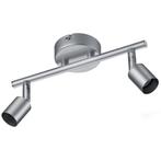 LED Plafondspot - Trion Pamo - GU10 Fitting - 2-lichts -, Huis en Inrichting, Lampen | Spots, Metaal of Aluminium, Nieuw, Ophalen of Verzenden