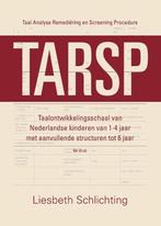 9789043035613 TARSP - Taal Analyse Remediering en Screeni..., Verzenden, Zo goed als nieuw, L. Schlichting
