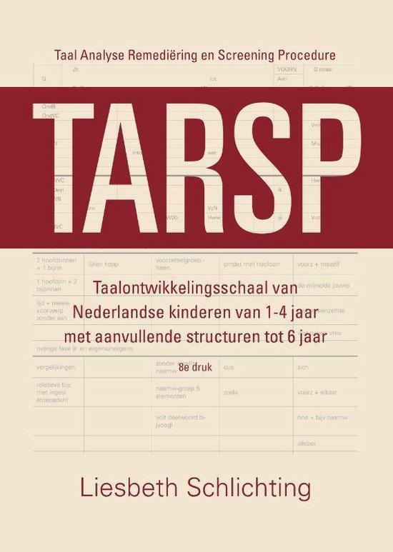 9789043035613 TARSP - Taal Analyse Remediering en Screeni..., Boeken, Studieboeken en Cursussen, Zo goed als nieuw, Verzenden