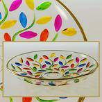 Secoloventesimo - Schotel - Leaves gold n color plate - 24