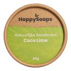 HappySoaps Kokosnoot & Limoen Natuurlijke Deodorant - 50ml -, Nieuw, Overige typen, Ophalen of Verzenden