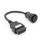 Scania 16-pins naar 16-pins OBD2 Verloopkabel – Vrachtwagen, Auto diversen, Autogereedschap, Verzenden, Nieuw