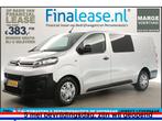 Citroën Jumpy 2.0 BlueHDI L3H1 Marge DC 5Pers Airco €383pm, Citroën, Nieuw, Zilver of Grijs, Lease