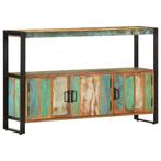 vidaXL Dressoir 120x30x75 cm massief gerecycled hout, 100 tot 150 cm, Verzenden, Nieuw, 25 tot 50 cm