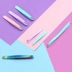 ilu Slant Tweezers - Paars, Sieraden, Tassen en Uiterlijk, Uiterlijk | Cosmetica en Make-up, Ophalen of Verzenden, Nieuw, Make-up