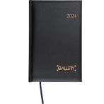 Gallery Gallery agenda, Businesstimer, 2024, zwart, Ophalen of Verzenden