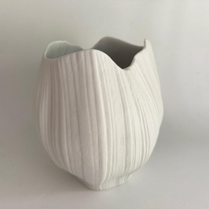 Rosenthal - Martin Freyer - Vaas - 18 cm hoog wit, Antiek en Kunst, Curiosa en Brocante