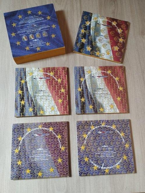Frankrijk. Year Set (BU) 1999/2003 (5 sets) (Zonder, Postzegels en Munten, Munten | Europa | Euromunten